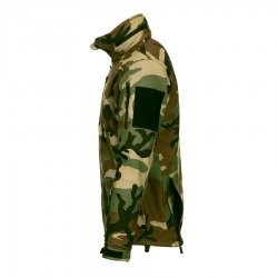 101-INC Softshell Jack Tactical woodland camouflage