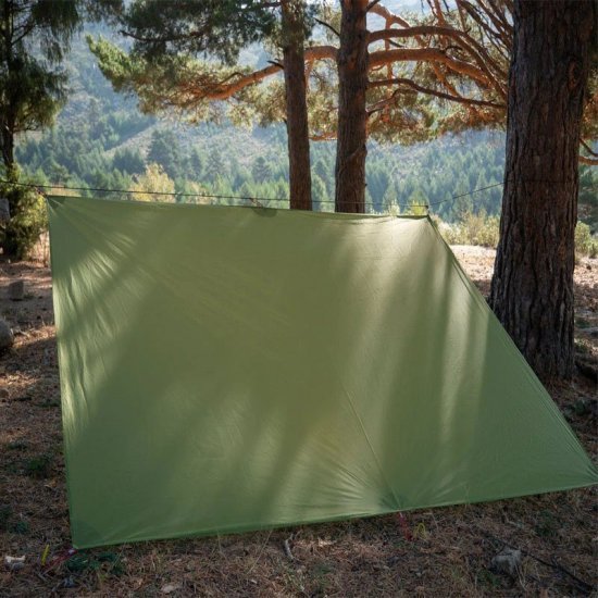 Lichtgewicht Tarp Silnylon 210x150