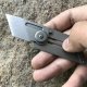 Mini Zakmes | Sleutelhanger RVS | EDC